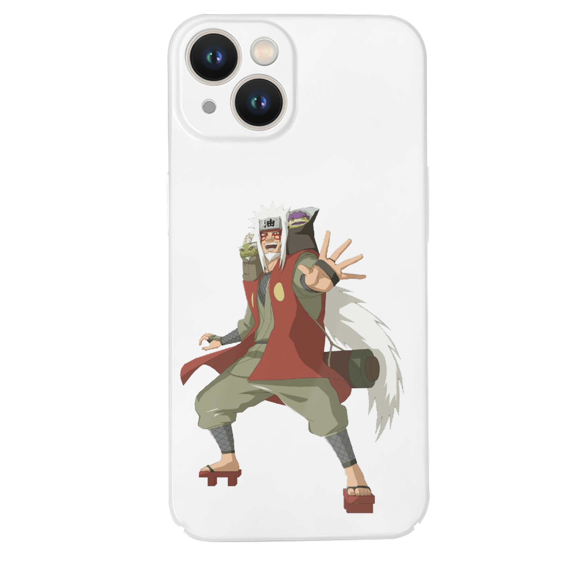 （画像用） NARUTO -ナルト- 自来也（じらいや） Jiraiya 【iPhone 14シリーズ対応】ハードケース